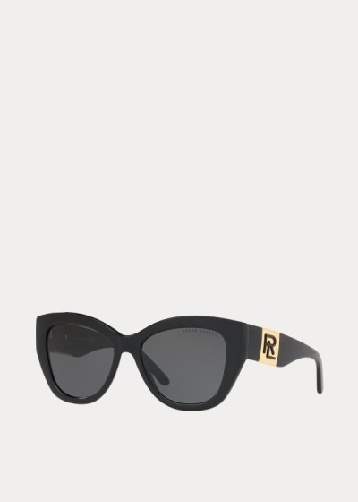 Gafas De Sol Ralph Lauren Mujer Negros - Square-Shaped - UZBVO8432